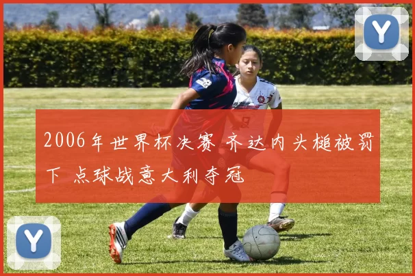 2006年世界杯决赛 齐达内头槌被罚下 点球战意大利夺冠