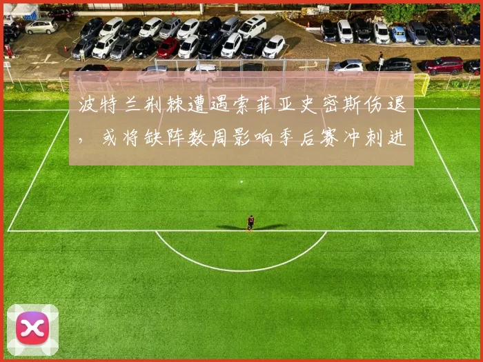 波特兰荆棘遭遇索菲亚史密斯伤退，或将缺阵数周影响季后赛冲刺进攻端